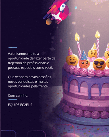 Aniversaio Ec2Elis GIF by EC2Elis Agência Digital