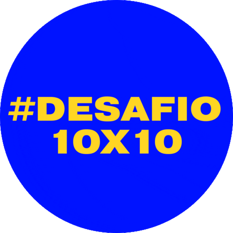 desafio10x10 Sticker