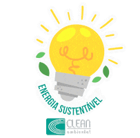 Meio Ambiente Energia Sustentavel Sticker by Clean Ambiental