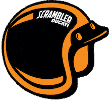 Caferacer Desertsled Sticker by Scrambler Ducati