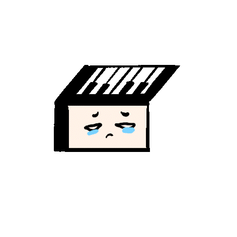 Sad Crying Sticker by PitchPiano