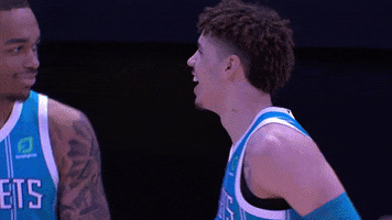 Happy Lamelo Ball GIF by Charlotte Hornets
