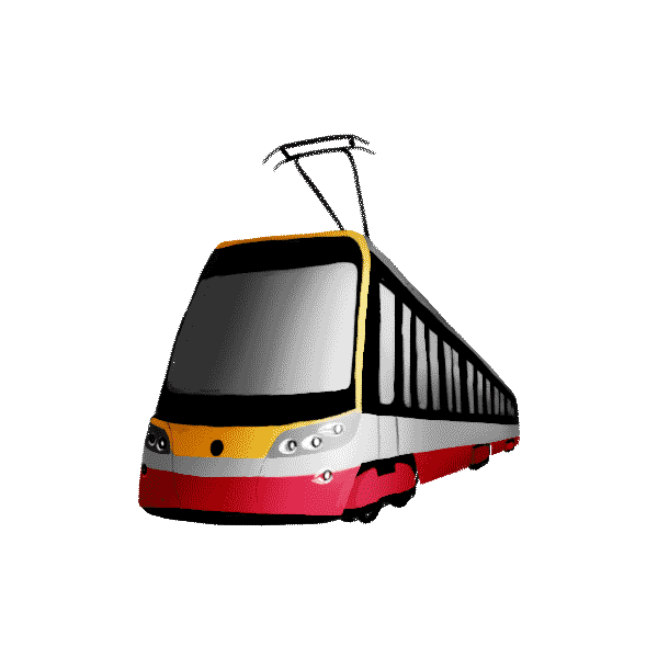 Skoda transportation Sticker