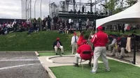 clemsontigers clemson throws clemsontrackxc shotput GIF