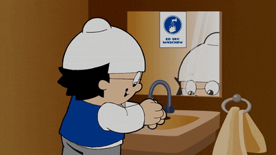 Corona Wash GIF by ZDF - Find & Share on GIPHY