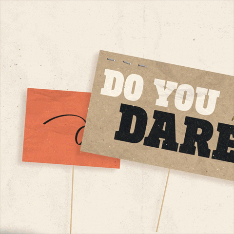 Dare to Drink Different GIF