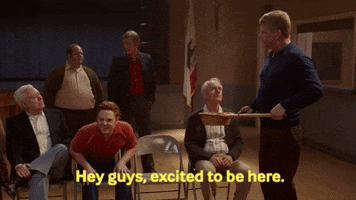 excited to be here the kids are alright GIF by ABC Network