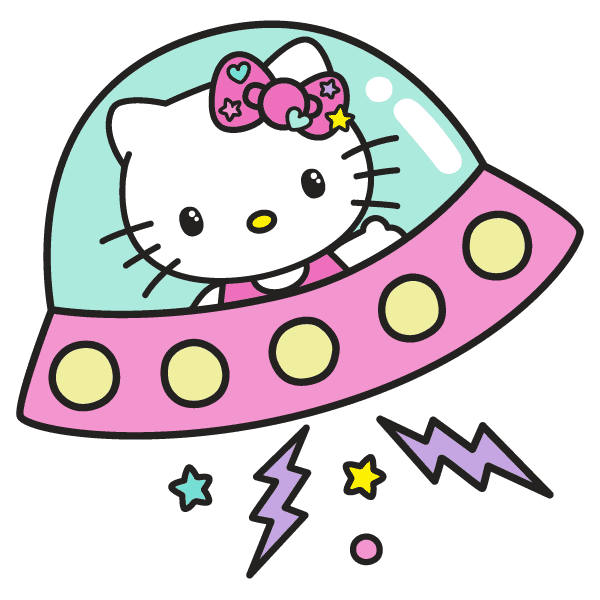 Hello Kitty Sticker by Sanrio