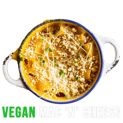 Vegan Mac Cheese Sticker by Purezza