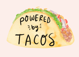 Hungry Taco Time GIF by Color Snack Creative Studio