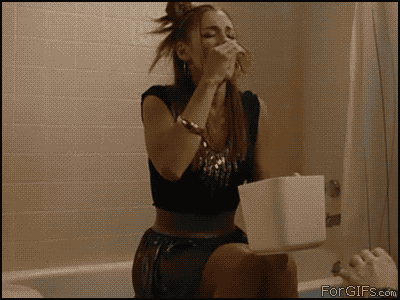 poop sneezing GIF