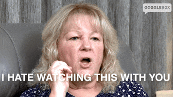 Hate This GIF by Gogglebox Australia