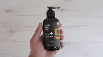 Wash Your Hands Sanitizer GIF by Every Man Jack