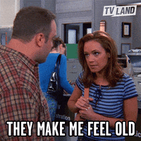 Getting Old Leah Remini GIF by TV Land