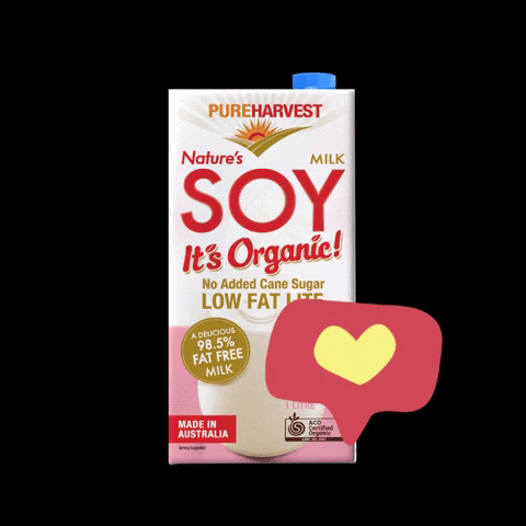 Soy Milk GIF by Pureharvest