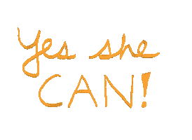 Yes She Can Sticker by EmpowHERto