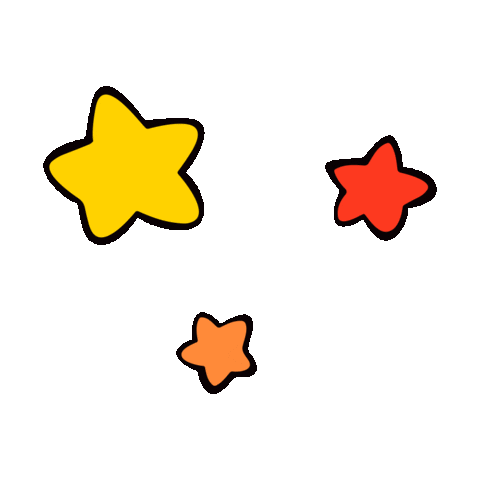 Stars Sticker by Erstwilder