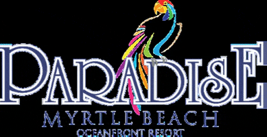ParadiseResort beach ocean vacation colorful GIF