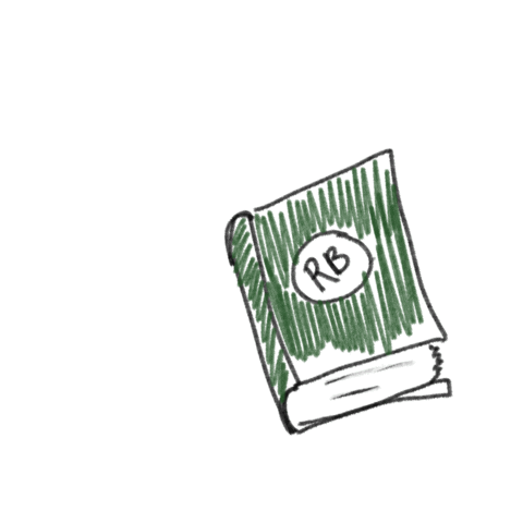 Russell Books Sticker