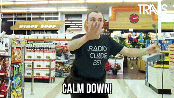 Calm Down Chill Out GIF by Travis
