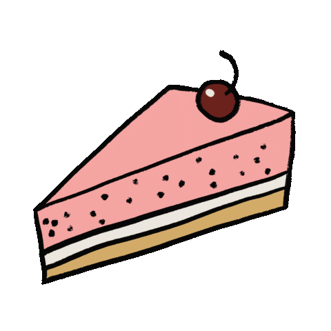 Cake Vegan Sticker by sophiewetterich