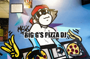biggspizza music pizza dj chicago GIF