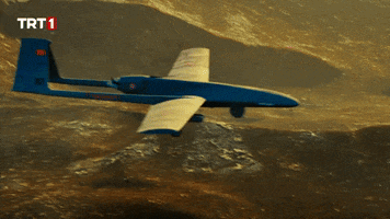 Fly Airplane GIF by TRT
