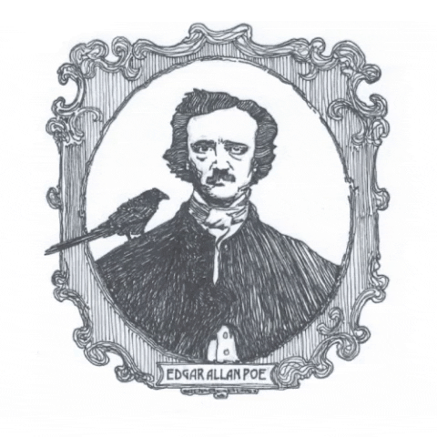 Edgar Allan Poe Boston GIF by Rob Jelinski Studios - Find & Share on GIPHY