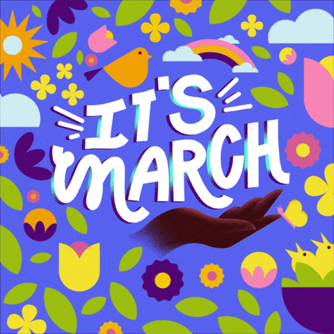 It's March