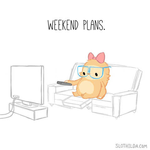 Giphy - Watching Happy Sunday GIF by SLOTHILDA