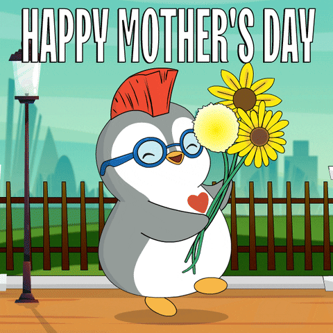 Mothers Day Flower GIF by Pudgy Penguins