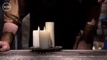 David Tennant Candle GIF by Doctor Who