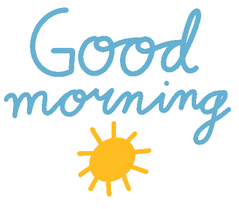 Good Morning Summer Sticker by Bodil Jane for iOS & Android | GIPHY
