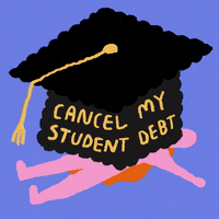 Student Loans Graduation GIF by INTO ACTION