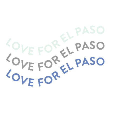 El Paso Sticker by United Way of El Paso County