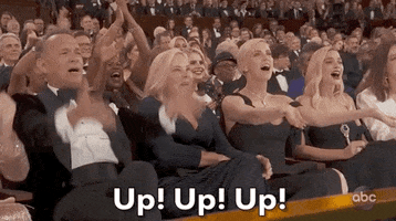 Oscars Reaction GIF by The Academy Awards