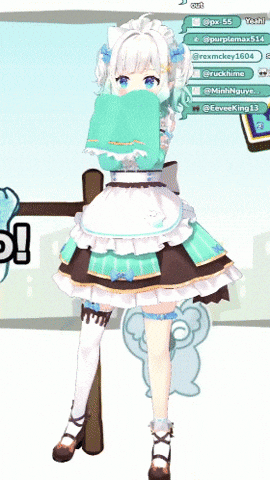 3D Vtuber GIF