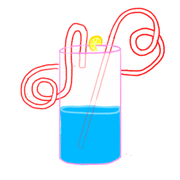 Water Glass Straw Sticker by Culligan Water for iOS & Android GIPHY