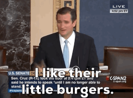 Ted Cruz Burgers GIF