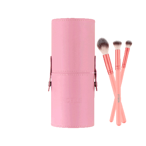 Noelle brushes Sticker