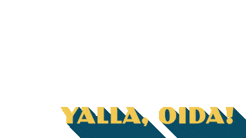 Yalla Oida Sticker by Habibi&Hawara