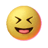Face Squinting Sticker by Emoji