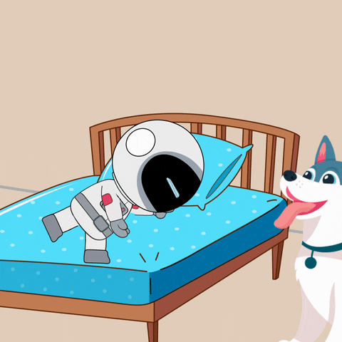 Good Morning Dog GIF by Astroon