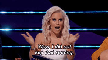 Shocked Jenny Mccarthy GIF by The Masked Singer