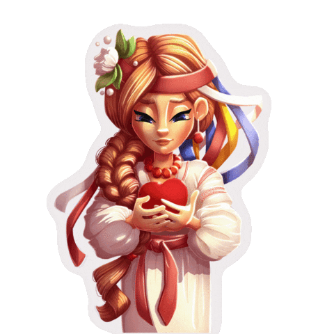 Сердце Sticker