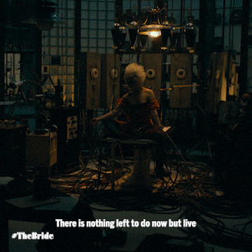 Thebride Jessiebuckley GIF by Warner Bros. Pictures