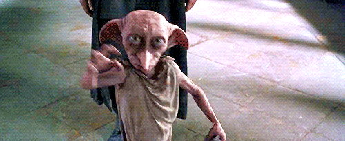 harry potter dobby a free elf GIF