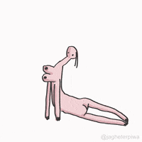 Body Language Yoga Pose GIF by jagheterpiwa