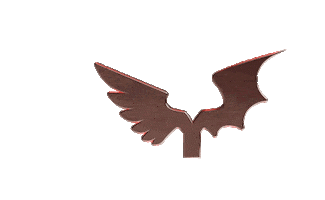 Angel Bat Sticker