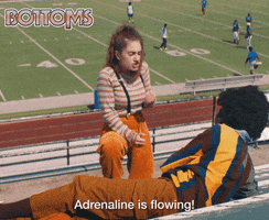 High School Adrenaline GIF by Bottoms Movie
